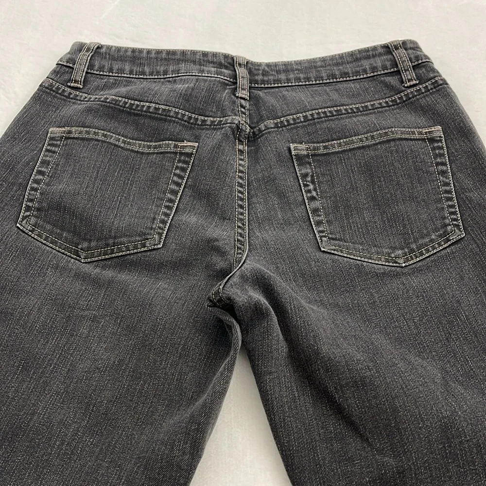 COLDWATER CREEK WOMENS BLACK JEANS SIZE 10P